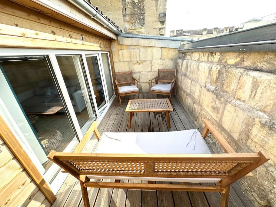 リブルヌ5- Hypercentre - 4Pers - Clim - Terrasse - Netflixアパートメント エクステリア 写真
